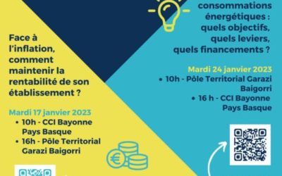 Conférences « Hausse des coûts des achats et du prix de l’énergie : comment les entreprises touristiques peuvent-elles y faire face ? »
