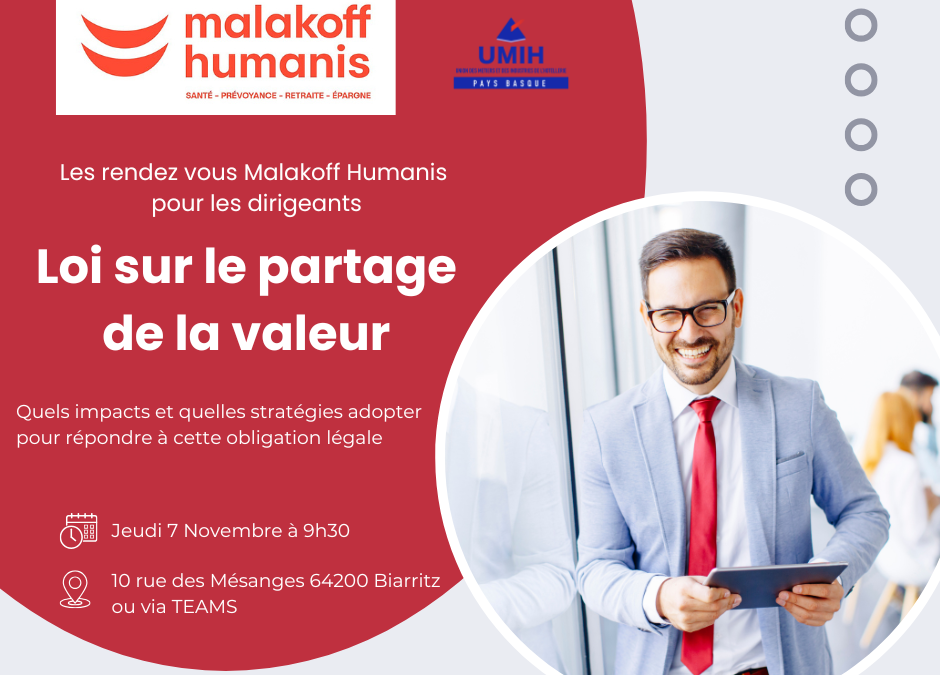Les rendez vous Malakoff Humanis pour les dirigeants