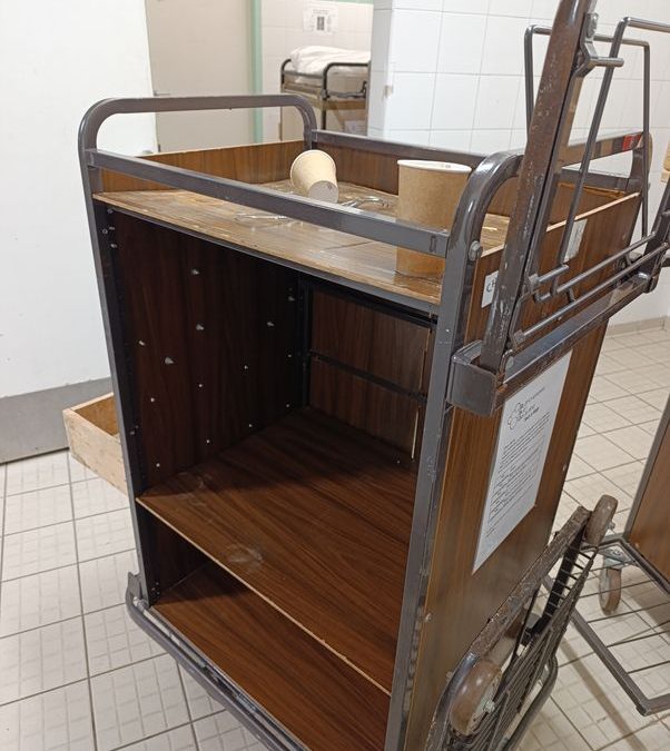 Vente chariots de ménage pour les étages